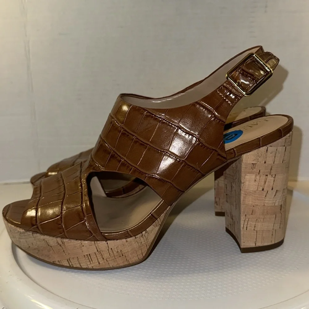 🆕Ralph Lauren Cork Platform Heels